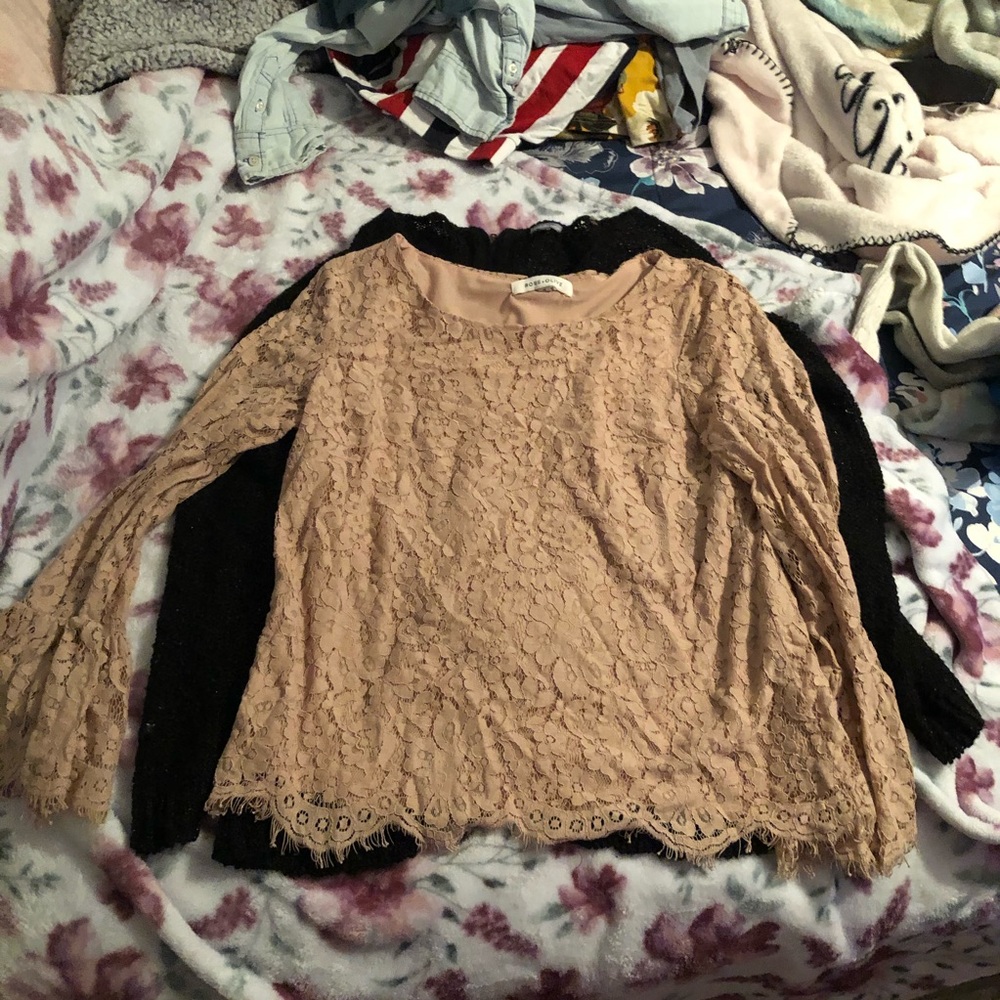 Long lace shirt